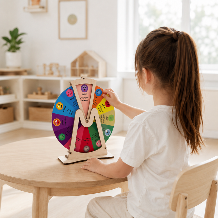 گردونه ی احساسات | ابزاری برای بیان احساسات مختلف | Feelings Kids