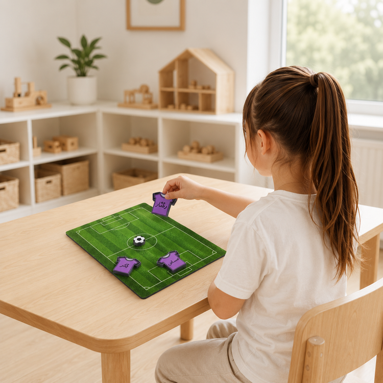 ⚽ زمین فوتبال ذهن | بازیای برای آموزش خودآگاهی و مدیریت احساسات | feelingskids